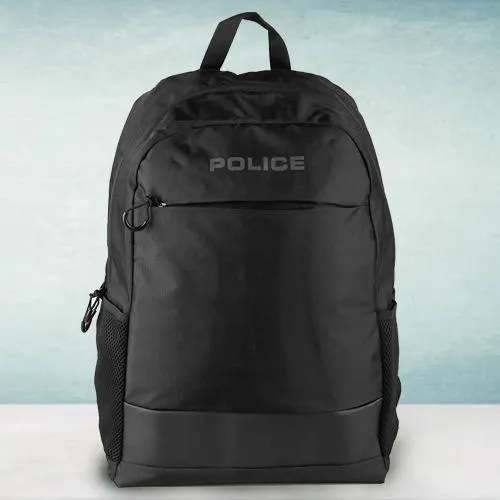 Amazing Mens Black Bag Pack from Police