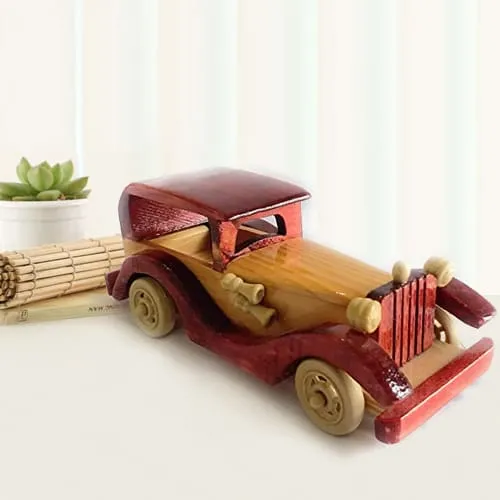 Classy Vintage Vehicle Wooden Car Toy