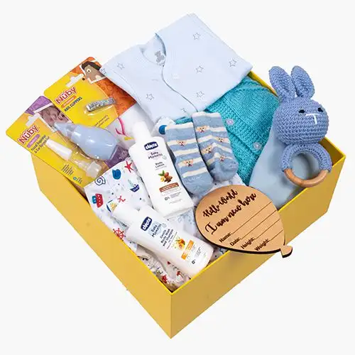 Wonderful Winter Hamper for New Born Baby Boy