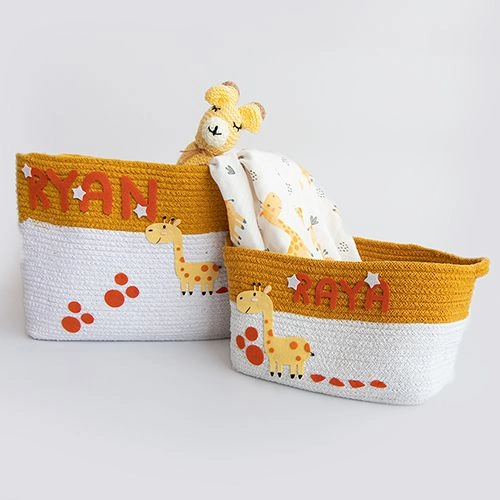 Stylish Cotton Rope Baskets Set