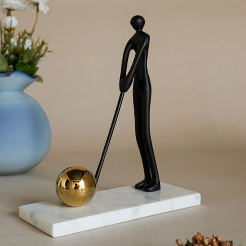 The Passionate Golfer Art Piece