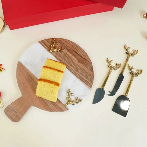 Premium Knife  N  Platter Gift