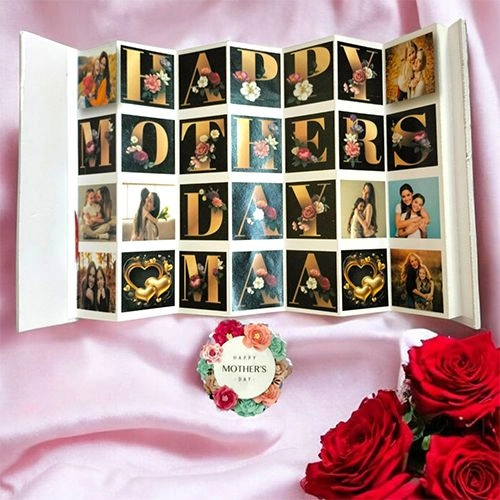 Unique Personalized Accordion Photo Keepsake Gift