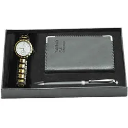 Exclusive Watch Gift with Notepad   Pen
