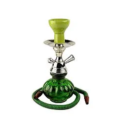 Mesmerizing Glass Bottom Ceramic Chillam Hookah