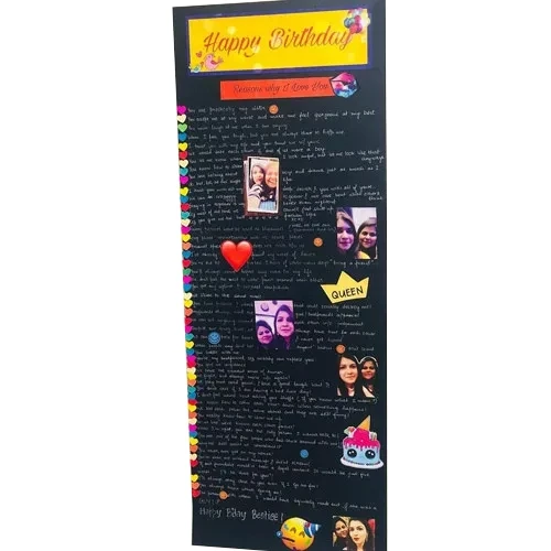 Wonderful Personalized Message Scroll