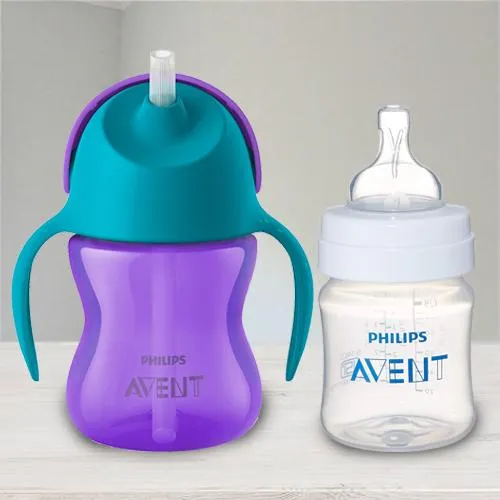 Remarkable Philips Avent Straw Cup N Anti Colic Bottle