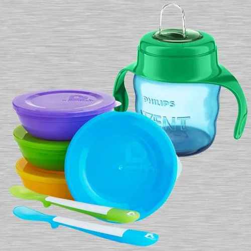 Marvelous Bowls Set N Philips Avent Spout Cup