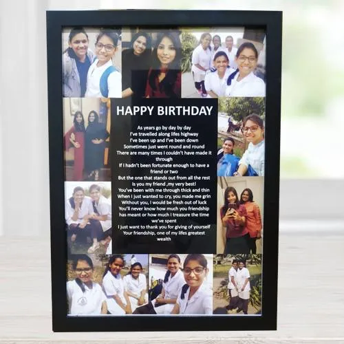 Stunning Personalized Collage Frame