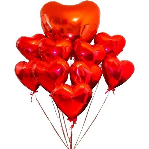 Heart of Red Balloons