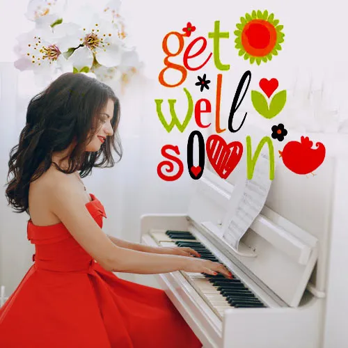 Get Well Soon Wish with Melodious Tunes By Keyword Artist