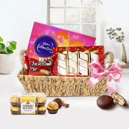 Exceptional Assorted Chocolates Gift Basket