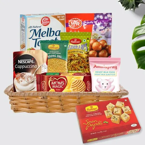 Remarkable Gift Basket of Food and Grocery