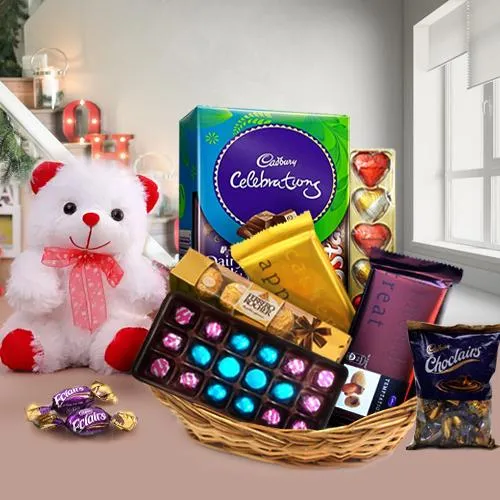 Elegant Chocolate Gift Basket