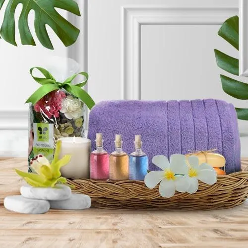 Mesmerizing Aroma Anniversary Gifts Basket