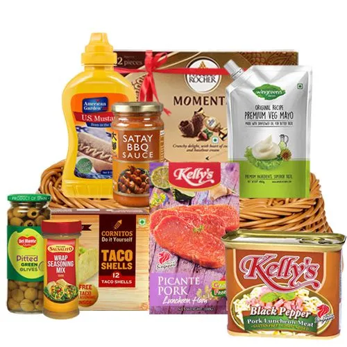 Premium Pork N Tacos Frozen Delicacy Basket