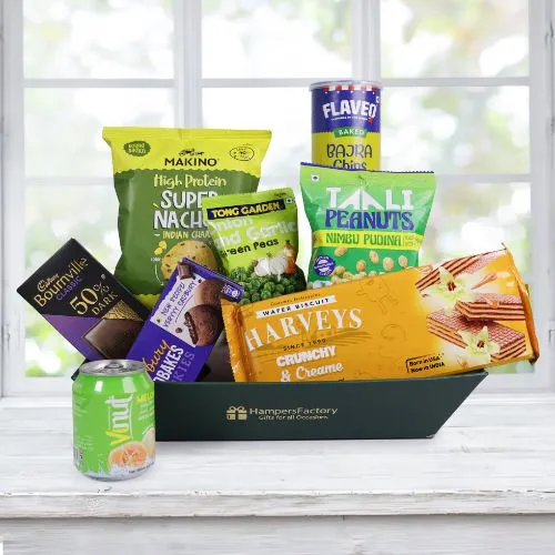 Luxe Gourmet Treats Gift Basket