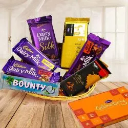 Delicious Chocolate Gift Basket