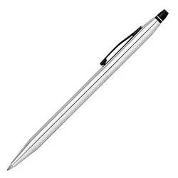 Stylish Cross Click Roller Ball Chrome Pen