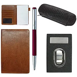 Visiting Card Holder Passport Holder Parker Vector Pen with Pen Case