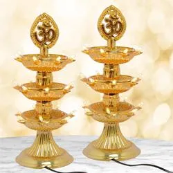 Wonderful Dual LED Bulb Lights Diya