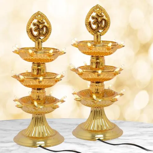 Wonderful Dual LED Bulb Lights Diya