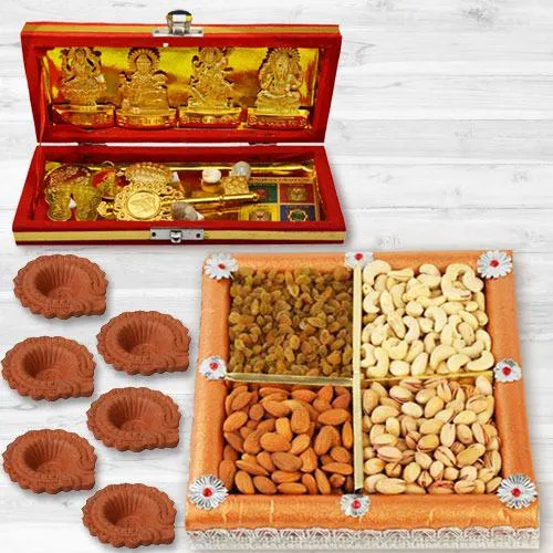 Amazing Dhan Laxmi N Kuber Bhandari Yantra Combo Gift