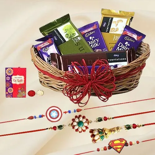 Chocolaty Treat n Family Rakhee Sets