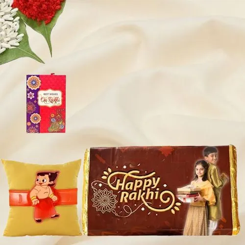 Chota Bheem Rakhi N Personalized Crispello Fusion