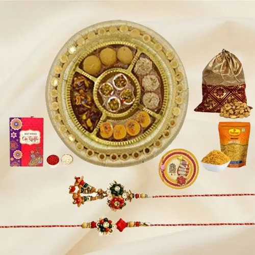 Sweet Bites for Couple Rakhi