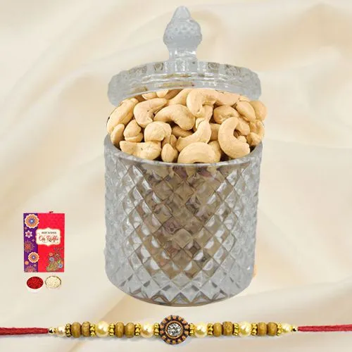 Nutty Cashews N Rakhi Gift Set