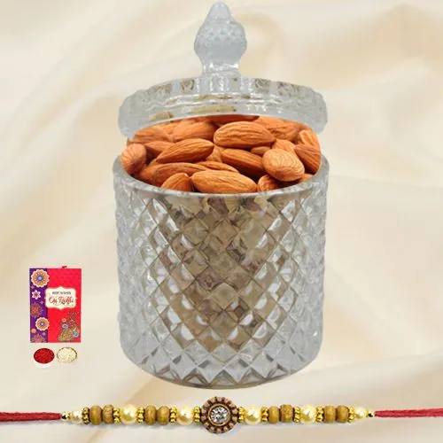 Traditional Almonds Treat & Rakhi