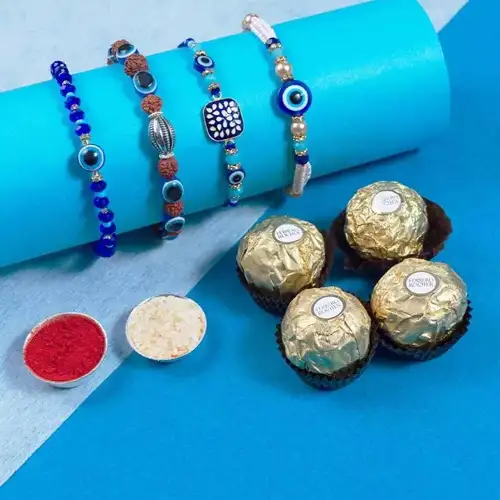 Gorgeous Designer Rakhi Bunch Pack