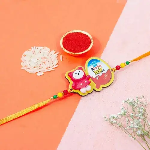 Exclusive Kinder Joy Teddy Rakhi