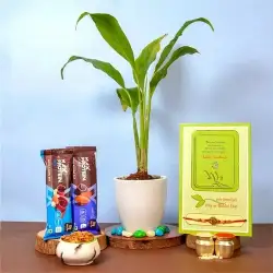 Kundan Rakhi Peace Lily N Mouthfuls