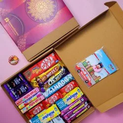 Mickey Mouse Rakhi with Chocolaty Galore
