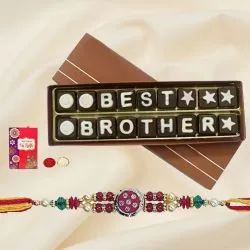 Best Brother Chocolate and Rakhi Combo