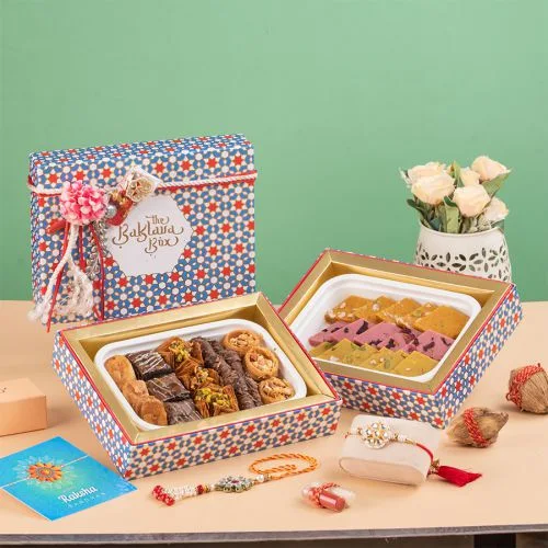 Exotic Sweets  N  Rakhi Combo