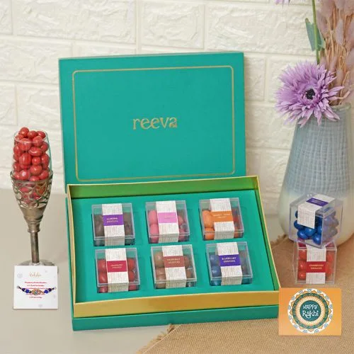 Gourmet Dragee Selection for Rakhi