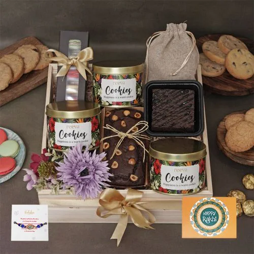 Delightful Rakhi Treats Gift Set