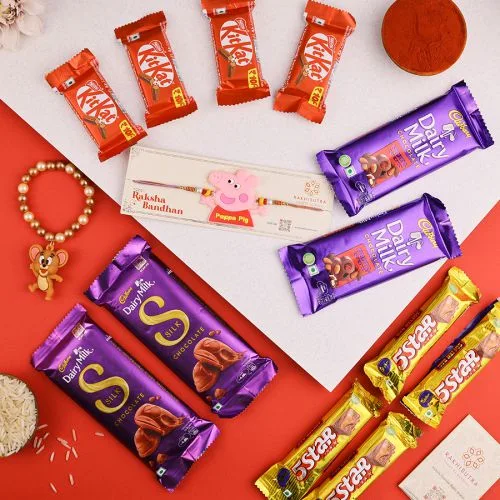 Chocolates  N  Cheer Kids Rakhi Pack