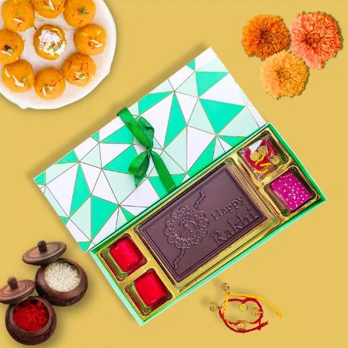 Festive Rakhi  N  Chocolate Indulgence