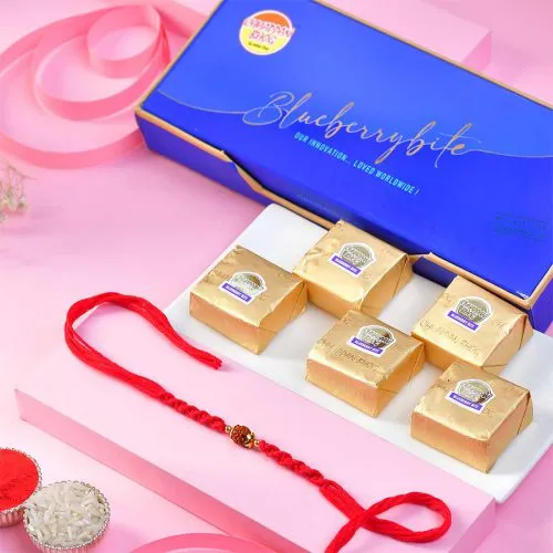 Festive Rakhi with Sweet Indulgence
