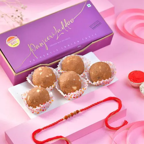 Enchanted Rakhi and Sweet Goodies