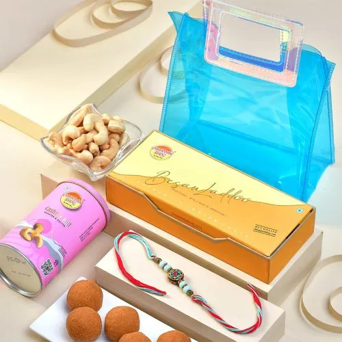 Traditional Rakhi and Treats