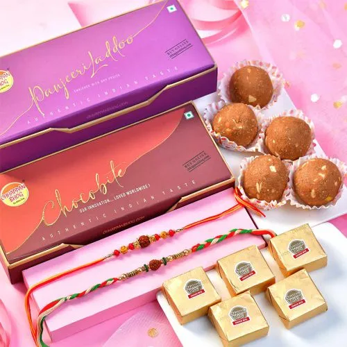 Joyful Rakhi with Gourmet Goodies