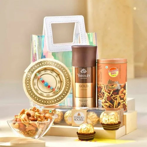Thoughtful Rakhi Gift Set