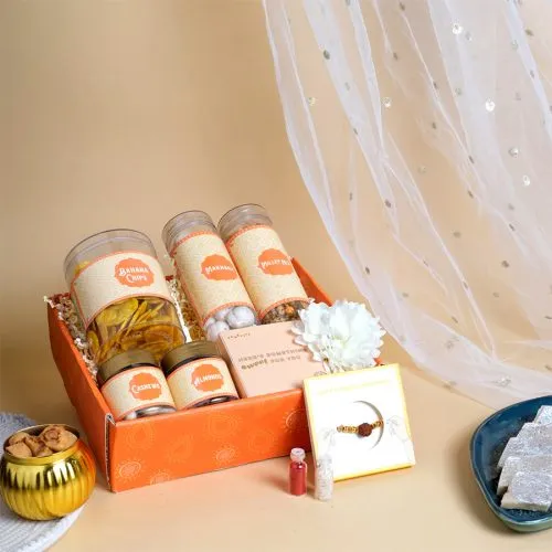 Rakhi Snack Treats Gift Tray