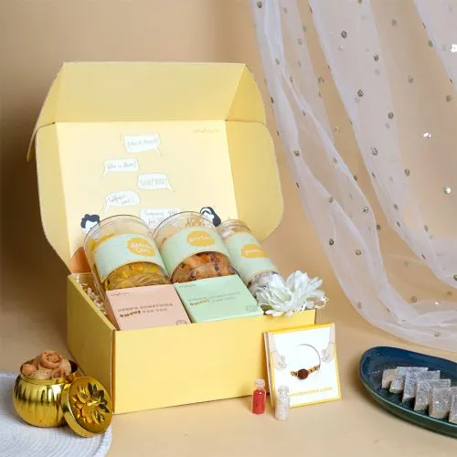 Healthy Munch Rakhi Gift Box