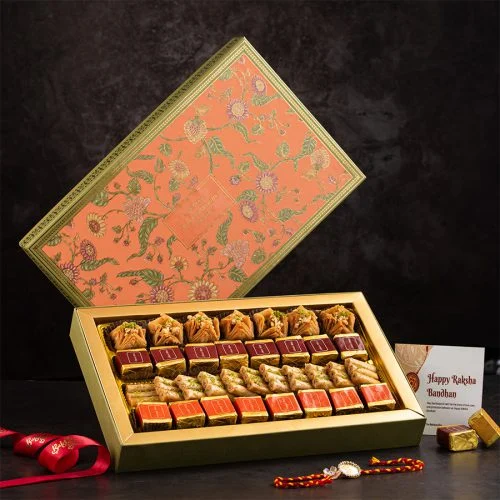 Joyful Rakhi Sweet Indulgence Hamper